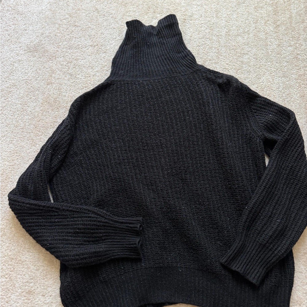 Brandy Melville Black Turtleneck Sweater